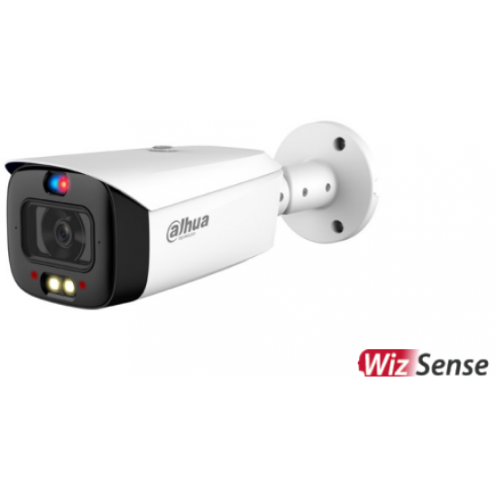 8MP TiOC 2.0 Smart Dual Illumination Active Deterrence Fixed-focal Bullet WizSense Network Camera